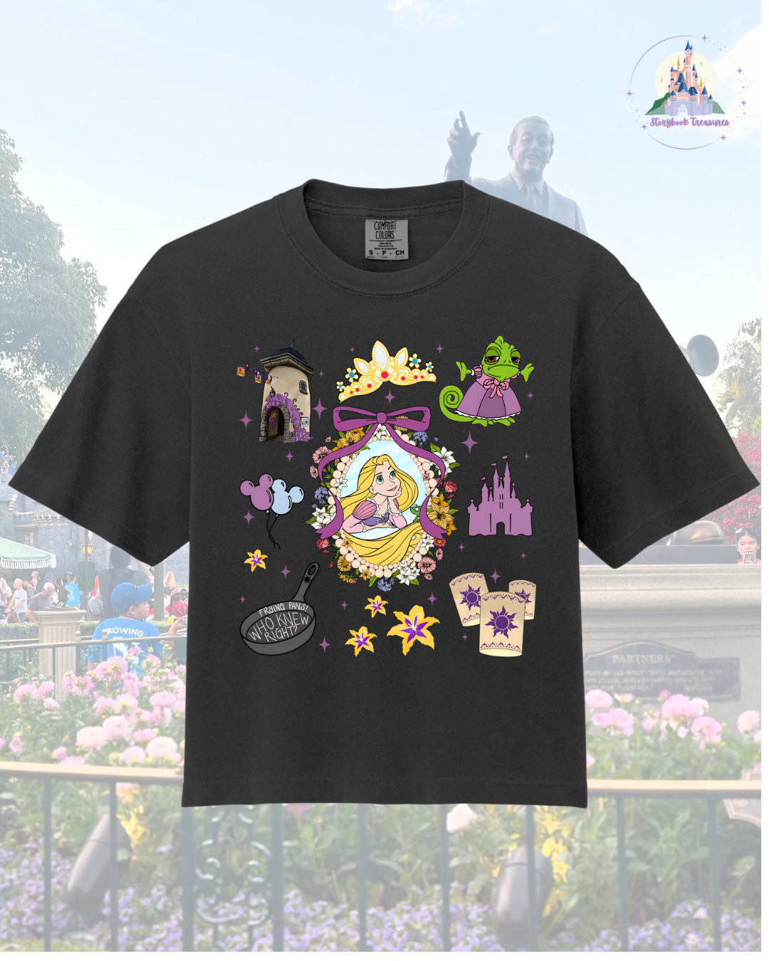 Purple Princess Boxy Tee