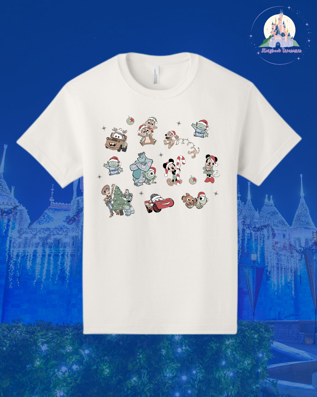 Pixar Christmas Mash Up