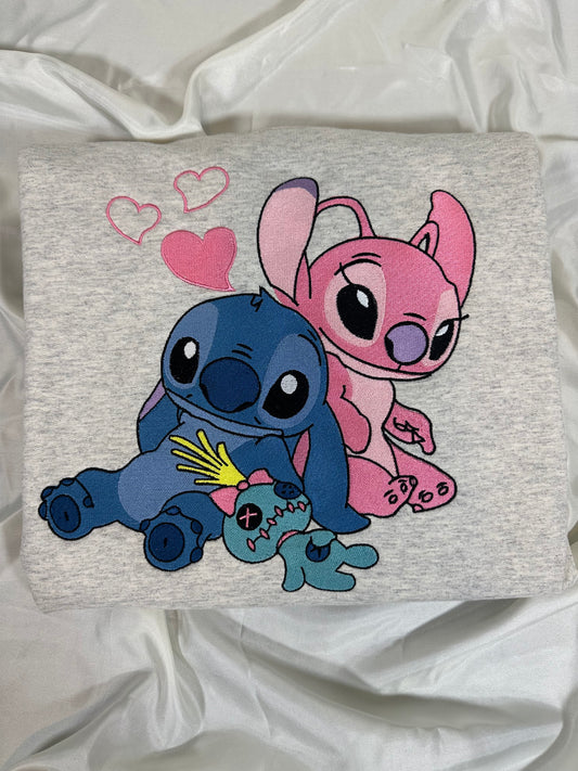 Blue and Pink Alien